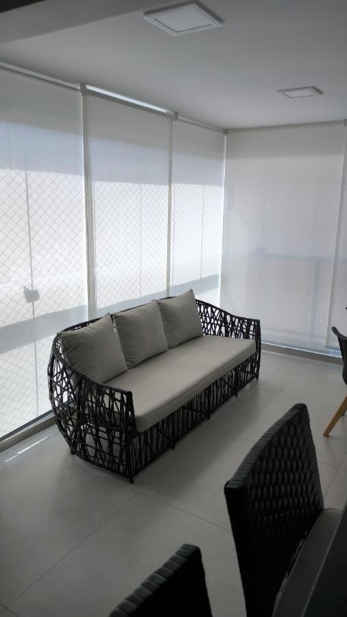 Vista Para Mar!!! Lazer Completo A Poucos Passos Da Praia กัวรูจา ภายนอก รูปภาพ